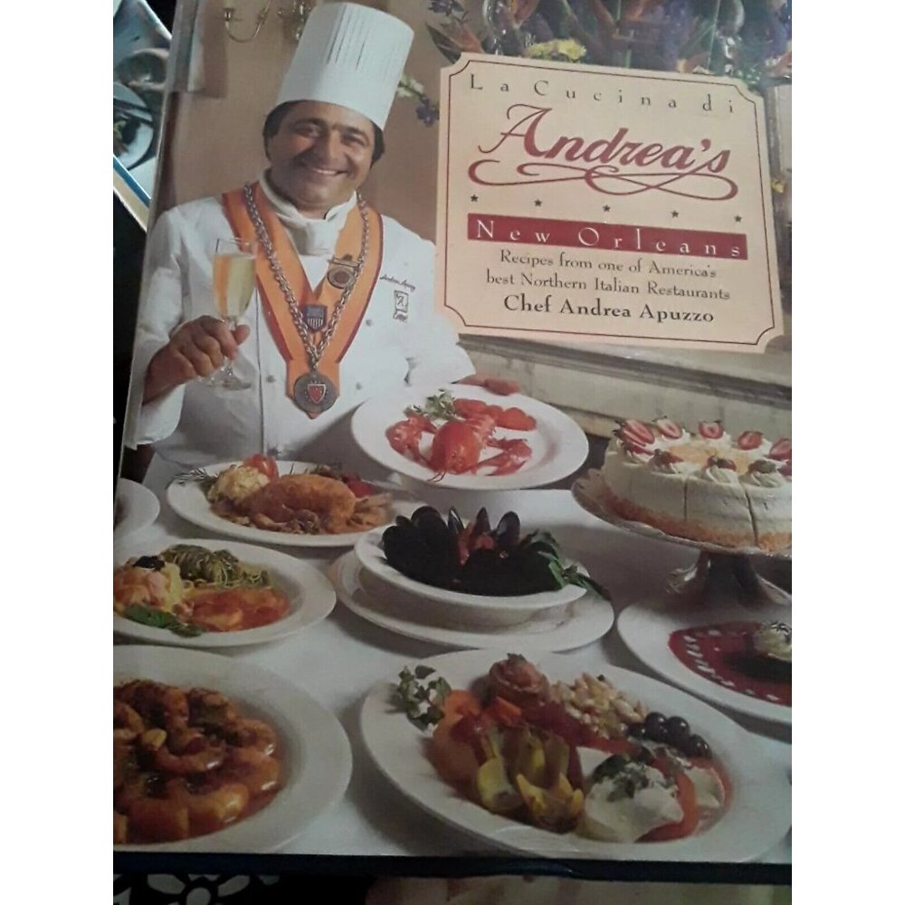 LaCucinadi Andrea's light: New Orleans Italian cookbook Andrea Apuzzo signed